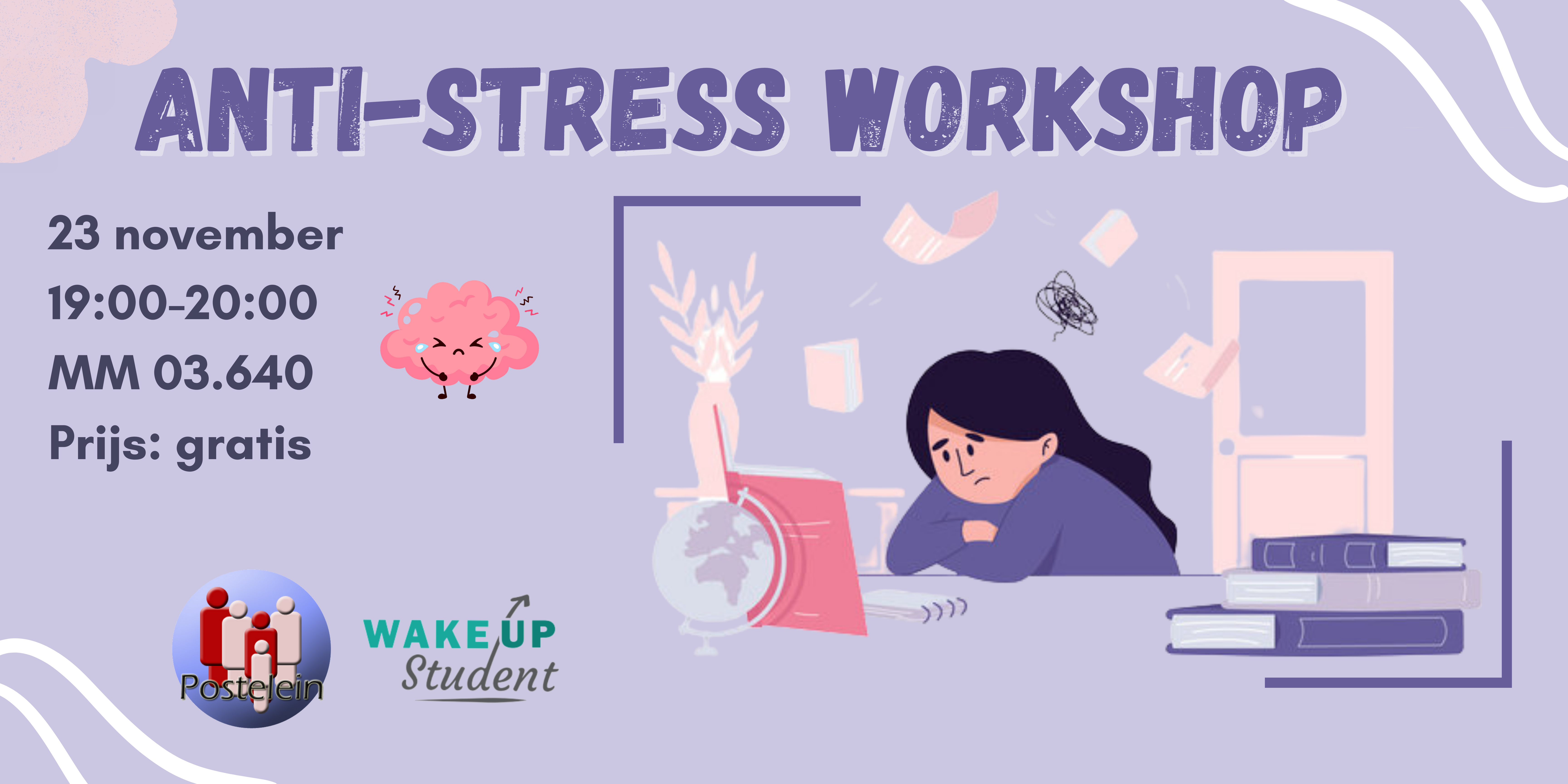 SAB-activiteit: anti-stress workshop