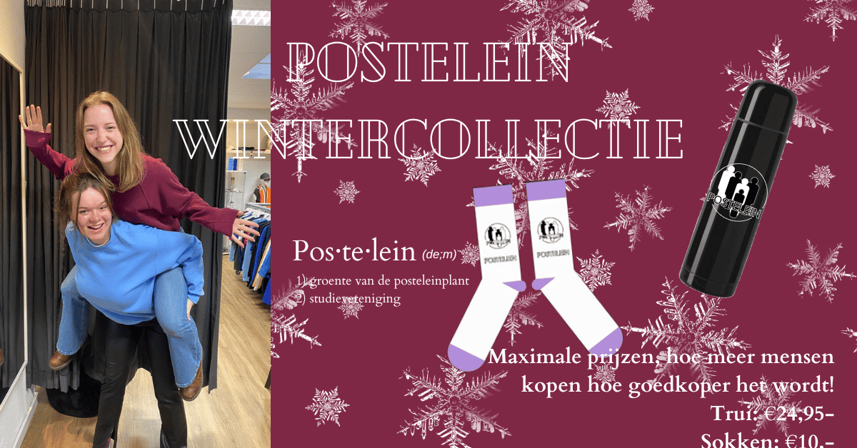 Wintercollectie Posteleinmerchandise